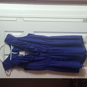 She & Sky Blue Romper